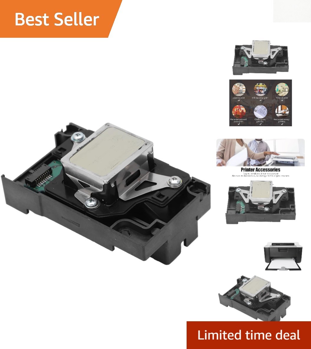 Compatible Print Head for L1800 R390 1430 Inkjet Printers – Durable & Sensitive