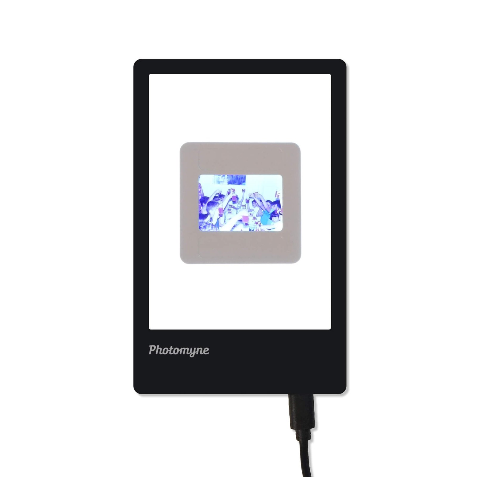 Photomyne A7 Mini Light Pad Backlight Portable Hands-Free Pro-Handheld, Black 
