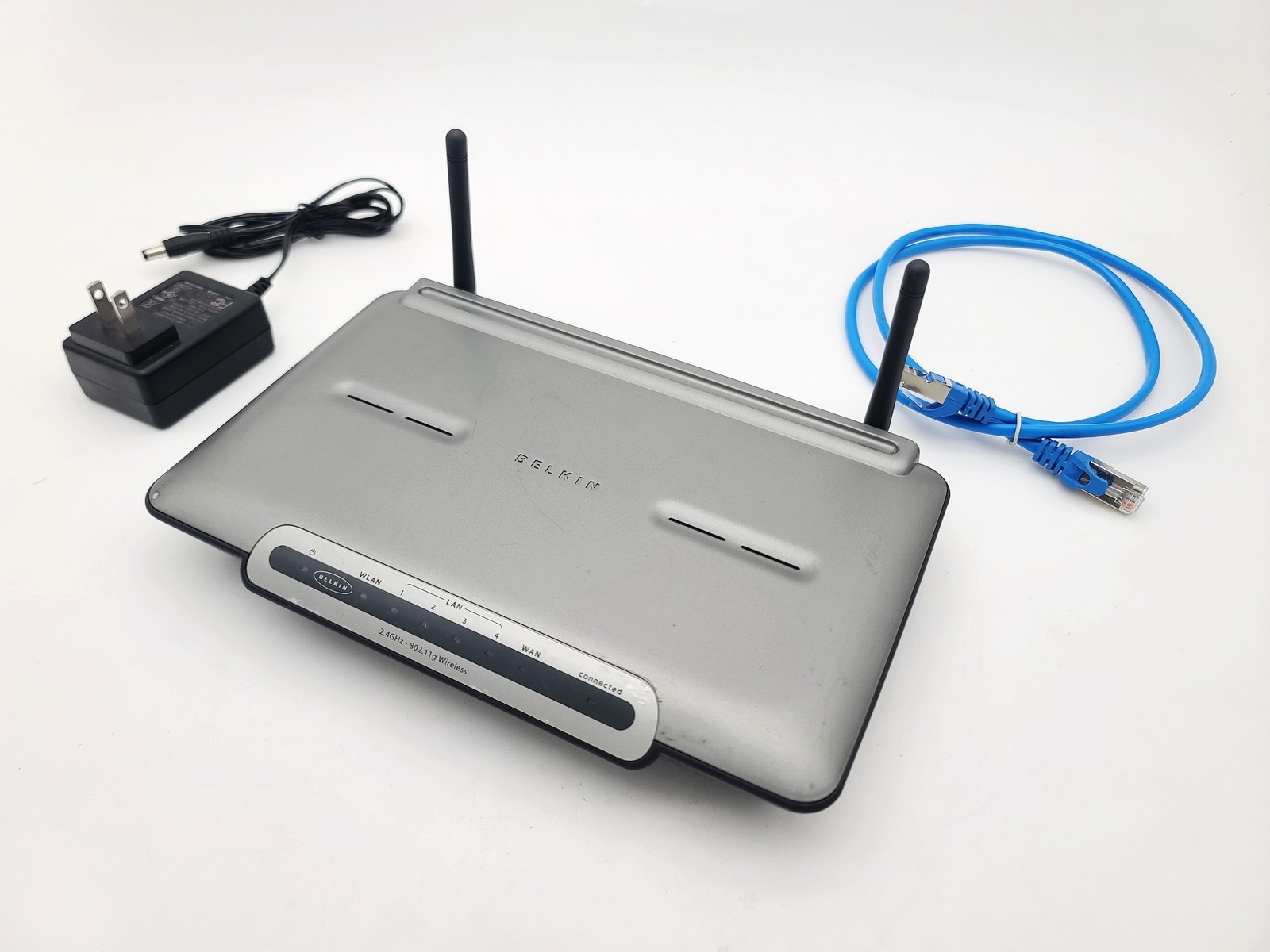 BELKIN F5D7230-4 WIRELESS G ROUTER 54MBPS 4-PORT 10/100 ETHERNET 802.11G W CABLE