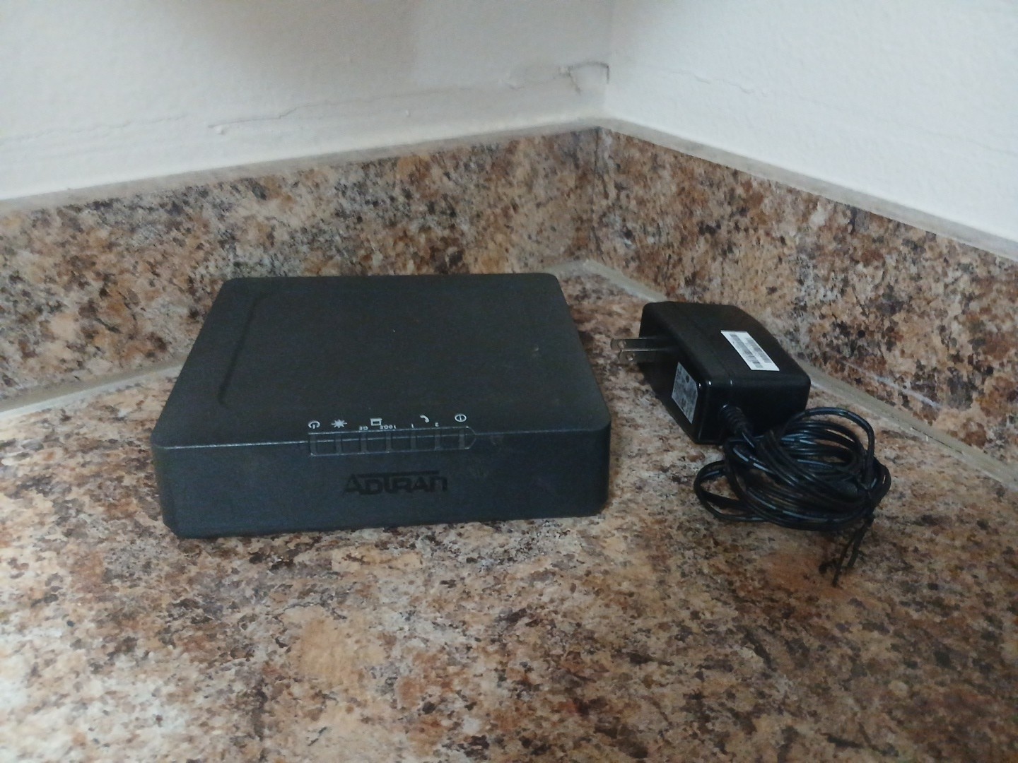 AdTran SDX622v XGSPON Fiber Optic Terminal ONT 10GE 1287843F1 W/ Power Cord