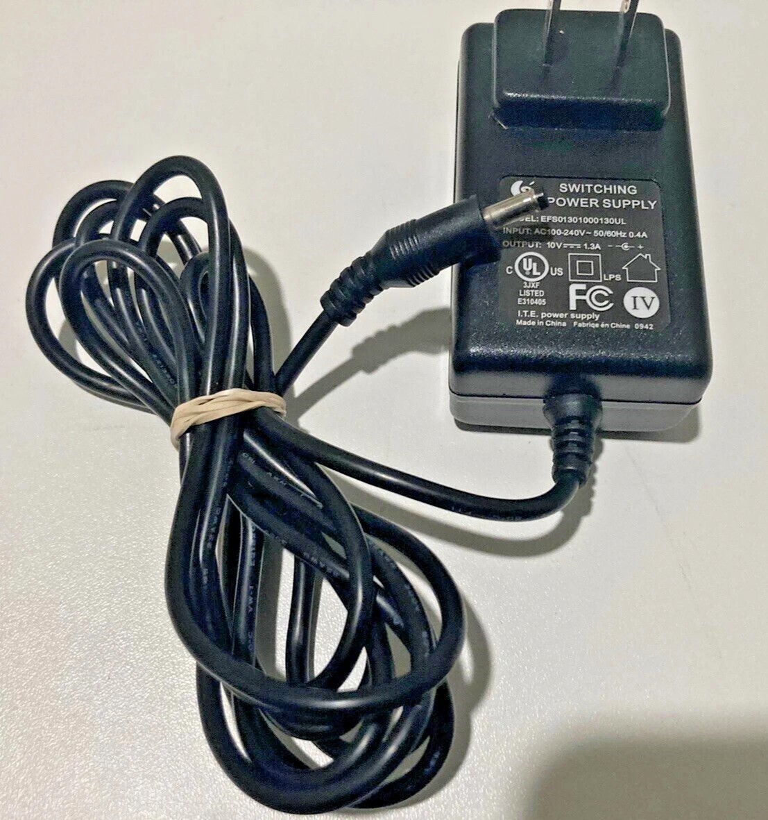 Logitech Power Supply for Z130 Speakers | Model: EFS01301000130UL *TESTED*