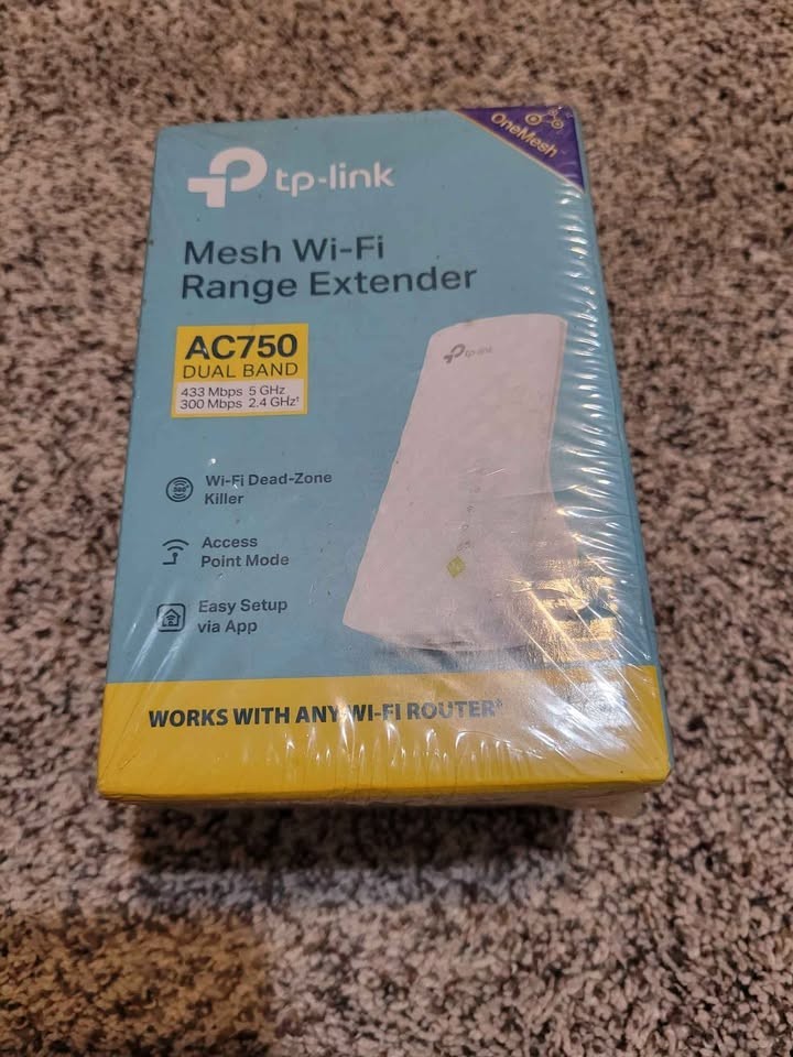 TP-LINK AC750 750Mbps WiFi Range Extender