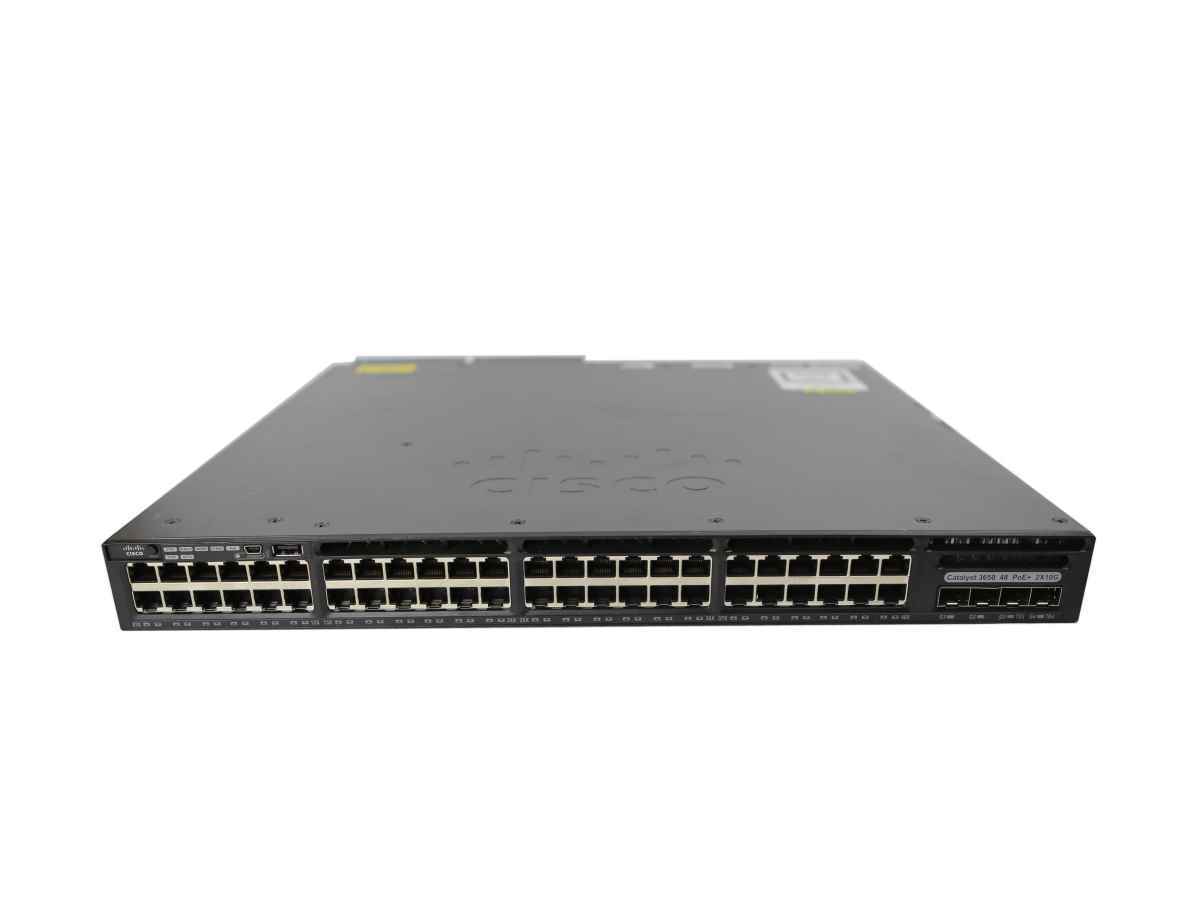 Cisco Catalyst WS-C3650-48FD-L 48-Port RJ-45 PoE+ GE Switch 2x 1G SFP 2x 10G SFP