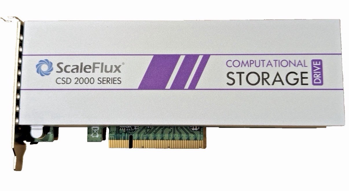 (LOT OF 20) 8TB ScaleFlux CSD 2000 PCIe Gen3 HHHL NVMe Computational Storage SSD