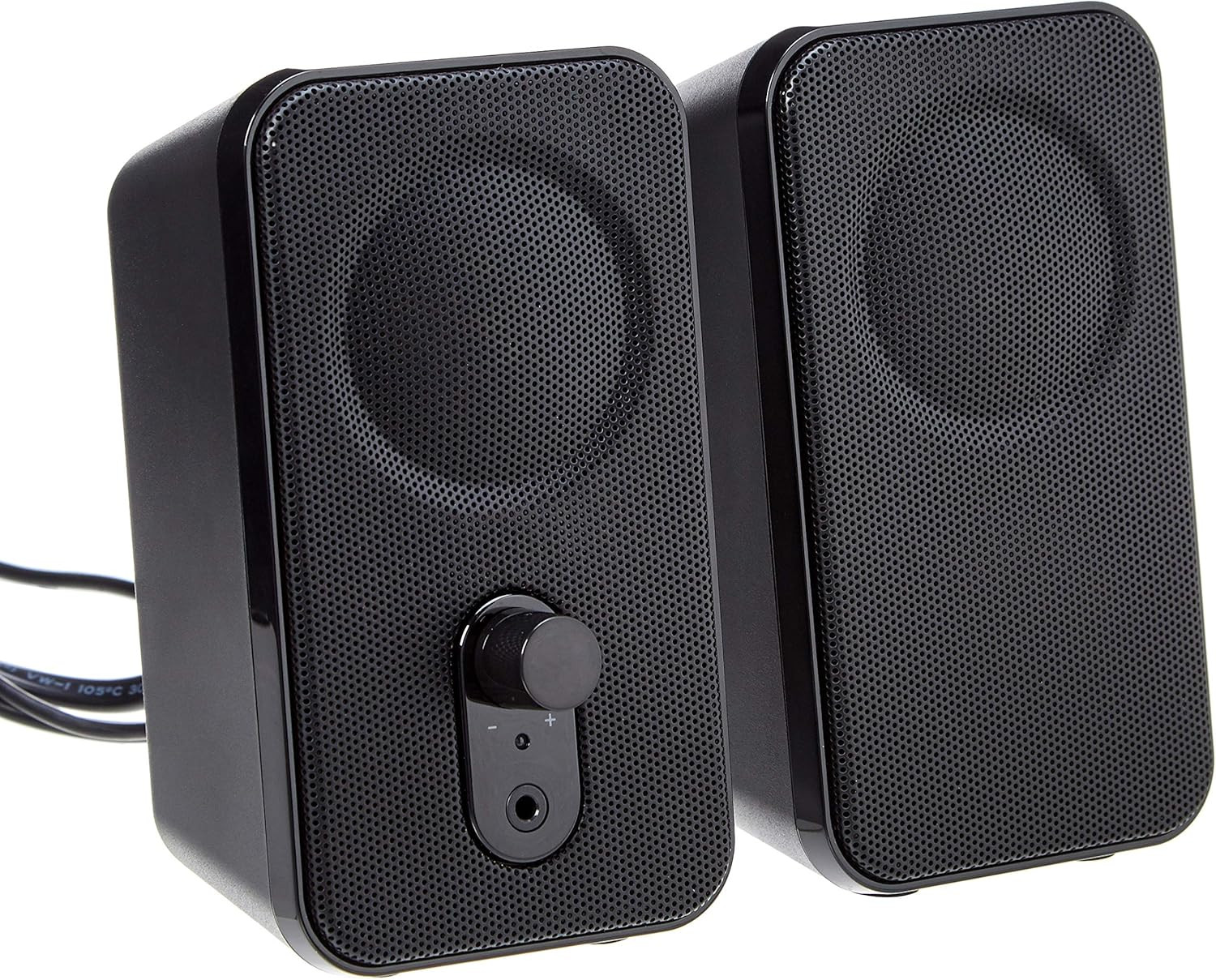 Ac-Powered Computer Speakers for Desktop or Laptop PC with Volume Control, Headp