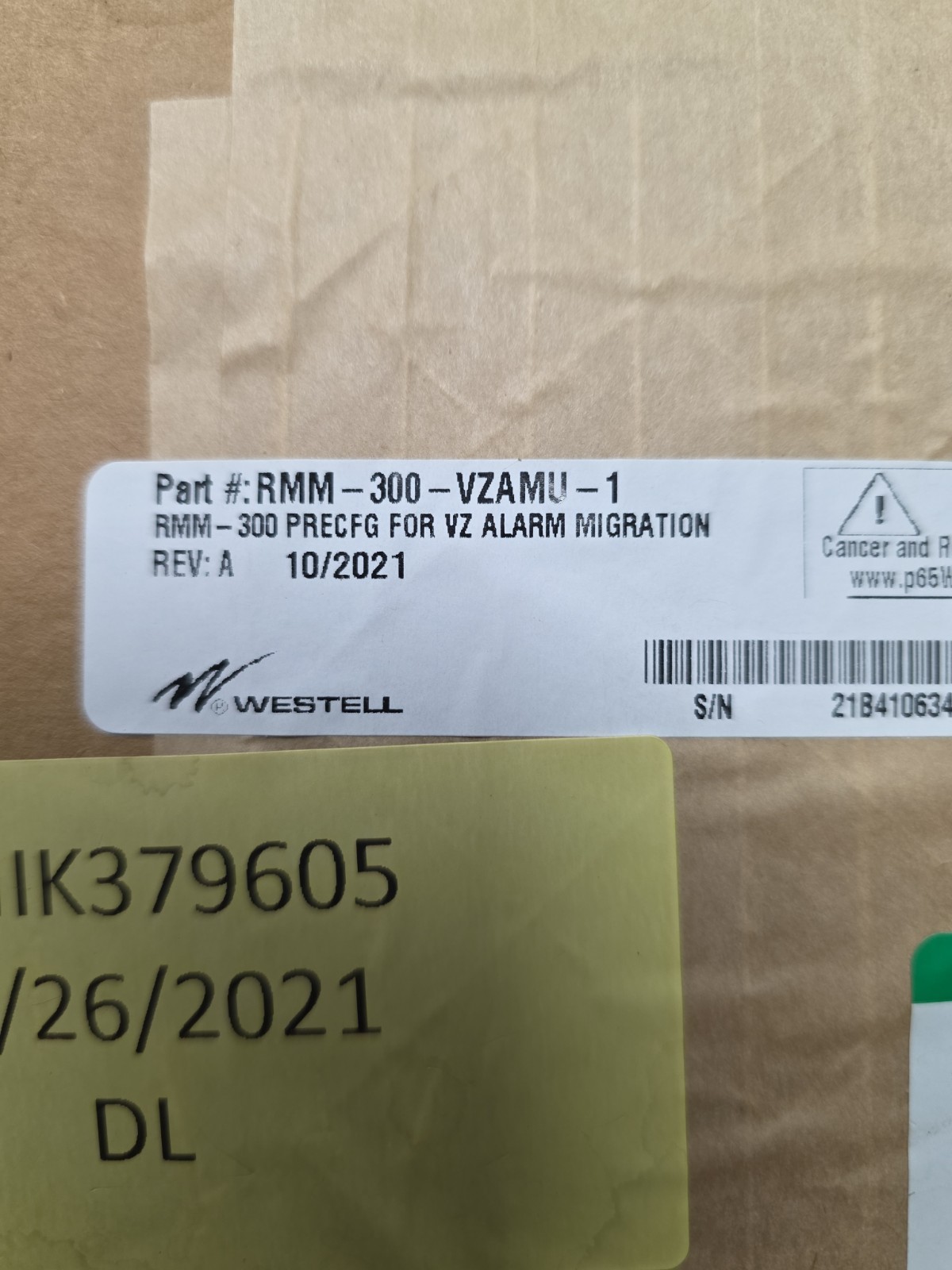 Westell Technologies - RMM-300 Remote System Base Unit (BG-SD)