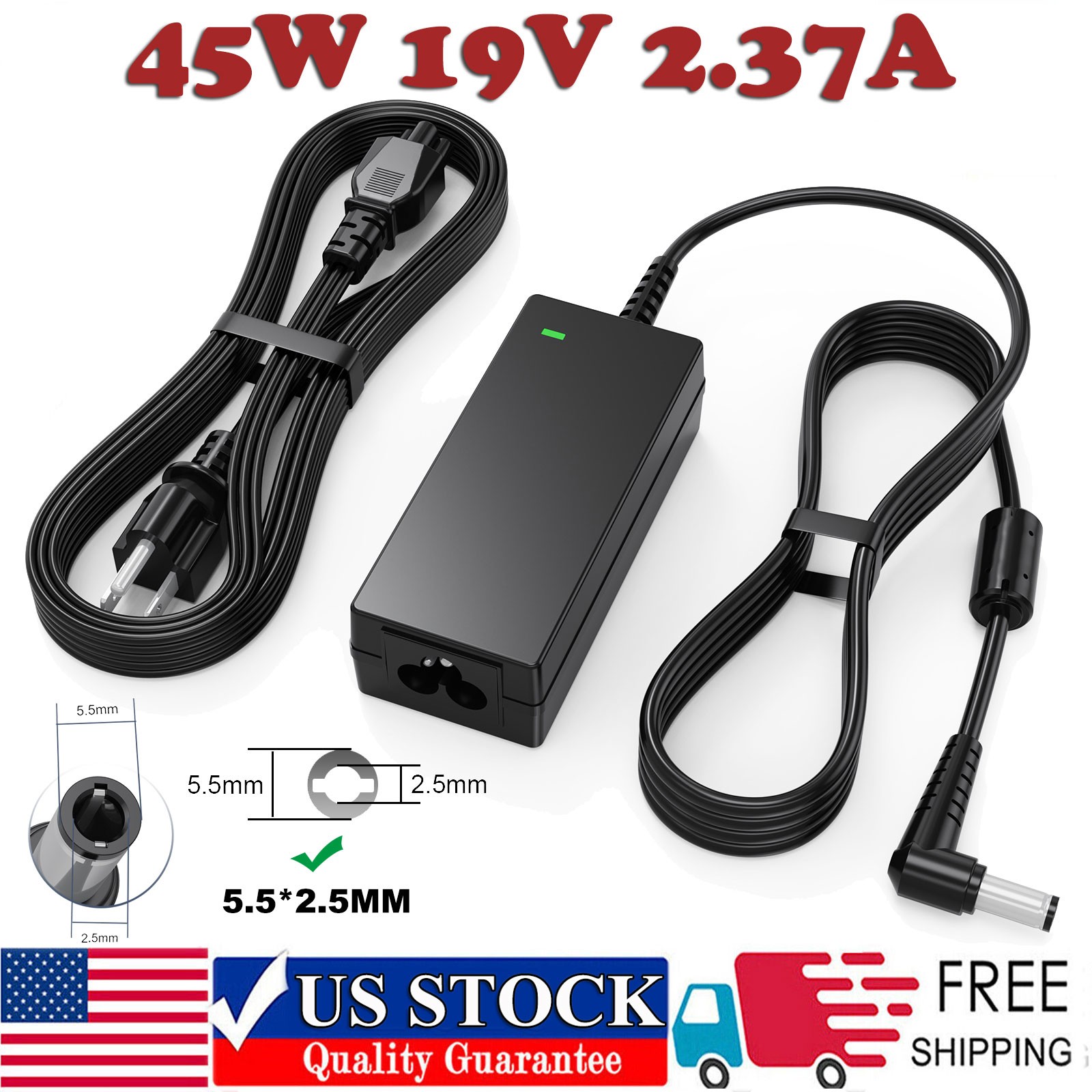 45W AC Adapter Charger For Toshiba Satellite Radius 14 E45W-C4200X E45W-C4200