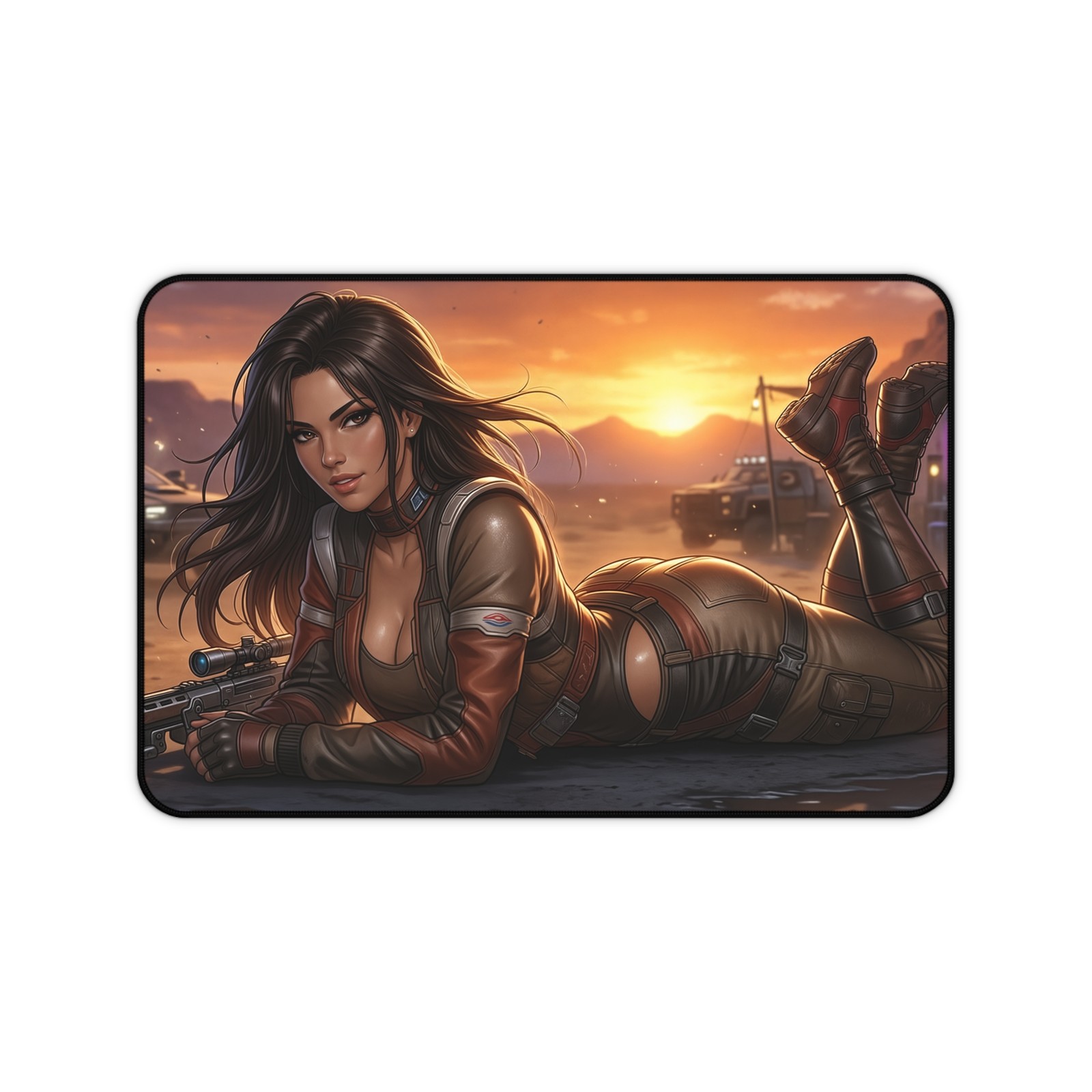 Panam Palmer Mouse Pad, Cyberpunk Desk Mat, Gaming Mouse Pad XL