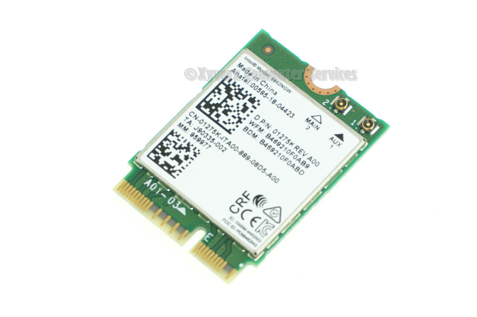 1275K 9462NGW GENUINE DELL WIRELESS BLUETOOTH CARD G3 17 3779 P35E (CA712-CB72)