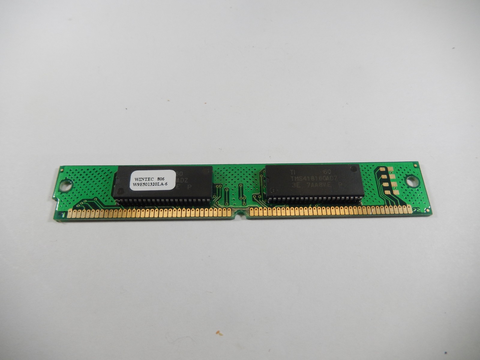 NOS VINTAGE WINTEC W9E50130LA-6 72 PIN DRAM MODULE