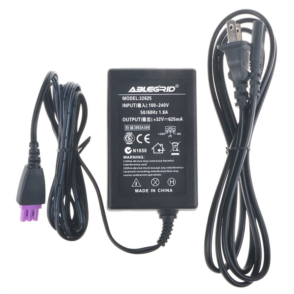 AC Adapter Charger For HP Photosmart TOUCHSMART AIO D110A D110B Printer Power