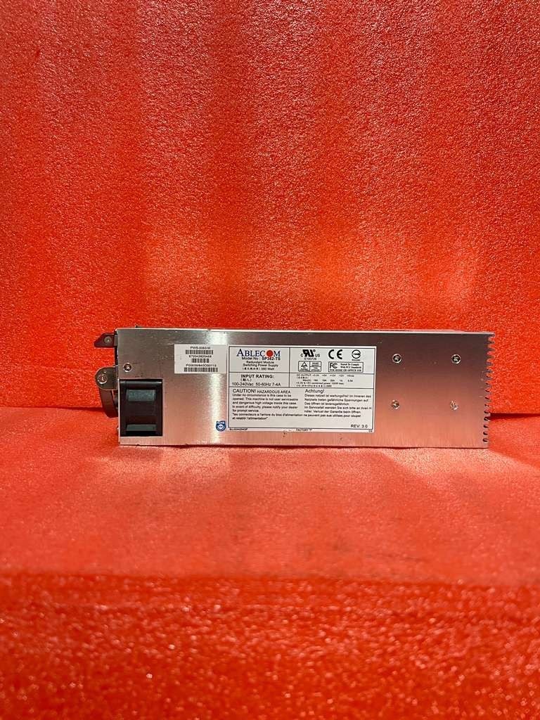 SuperMicro PWS-0050-M / Ablecom SP382-TS 380W Redundant Hot Swap Power Supply