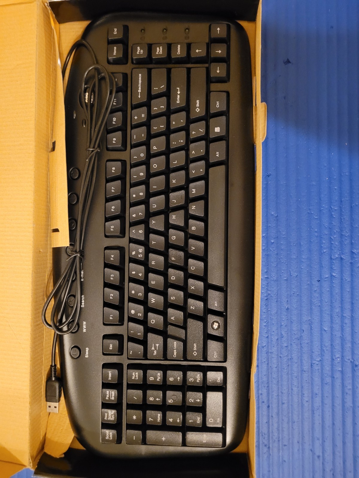 A4Tech KBS-29 Bothhands Natural A-Keyboard – Ergonomic Design, Left-Handed - New