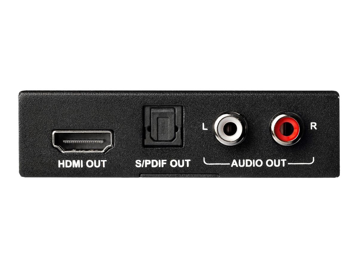 StarTechcom HDMI Audio Extractor Support 4K 60Hz Kvm Switch HD202A