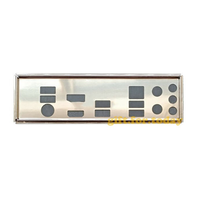For MSI B450I GAMING PLUS AC IO I/O Shield Rear Baffle Backplate Motherboard
