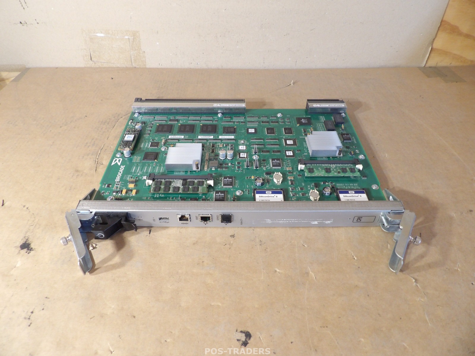 BROCADE 105-000-138 A07 CP8 Control Processor Blade INCL 1X 2GB & 1X 1GB PATA