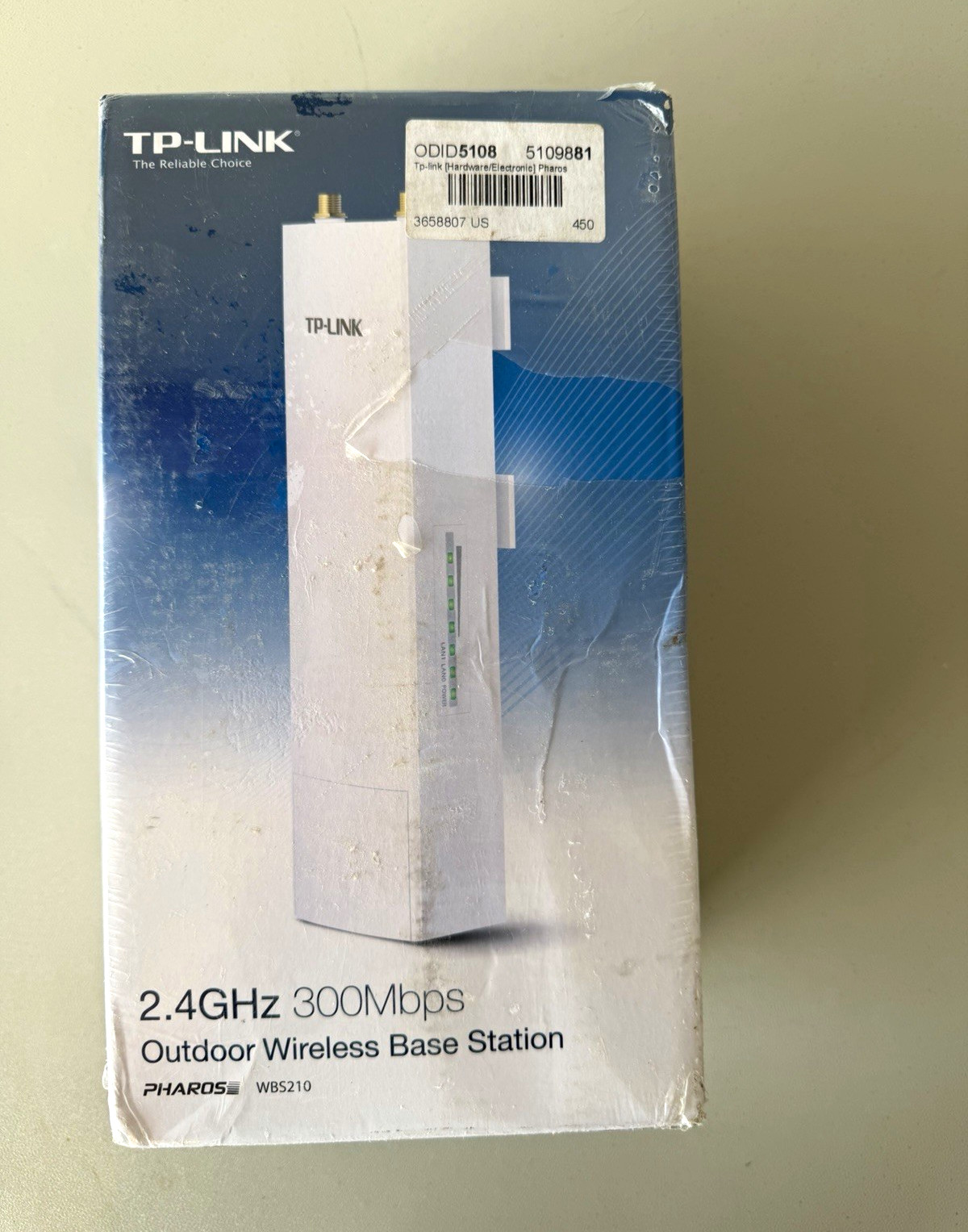 TP-LINK Pharos WBS210 2.4GHz 300Mbps Wireless Base Station TDMA Mgmt