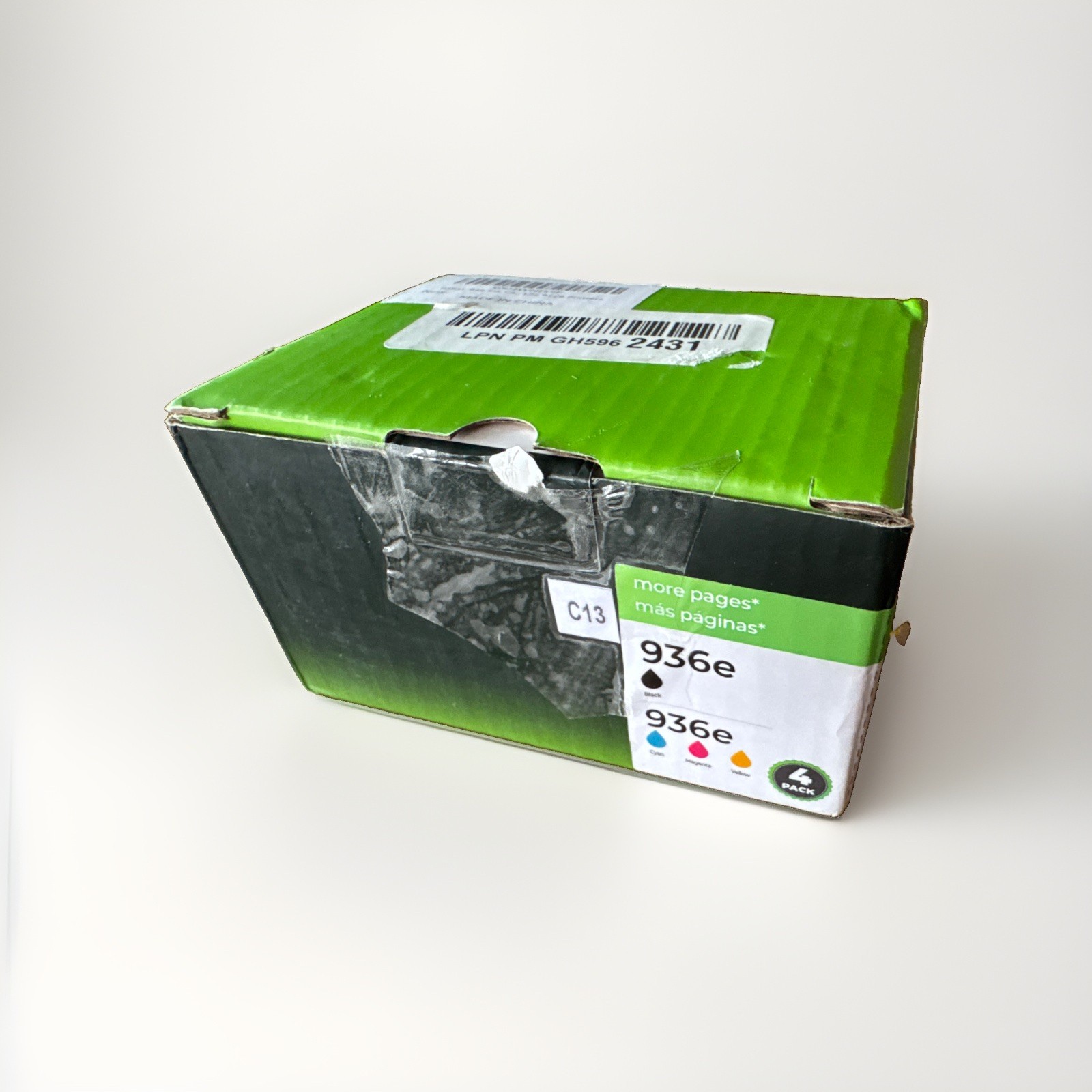 936e Compatible Ink Cartridges 4-Pack BK/C/M/Y for HP OfficeJet 9122e 9110b