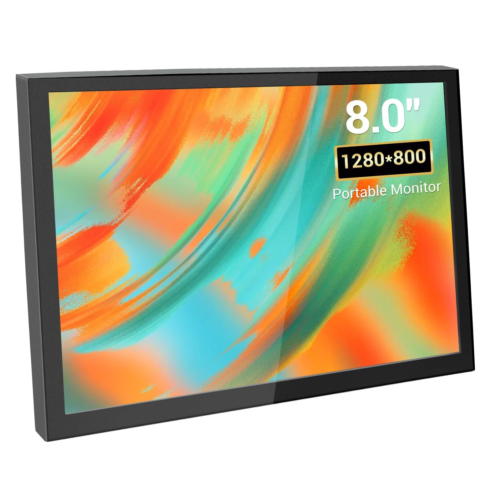 VIEWMEI 8 Inch Mini Monitor, Small HDMI Screen Display,1280 * 800 Resolution ...