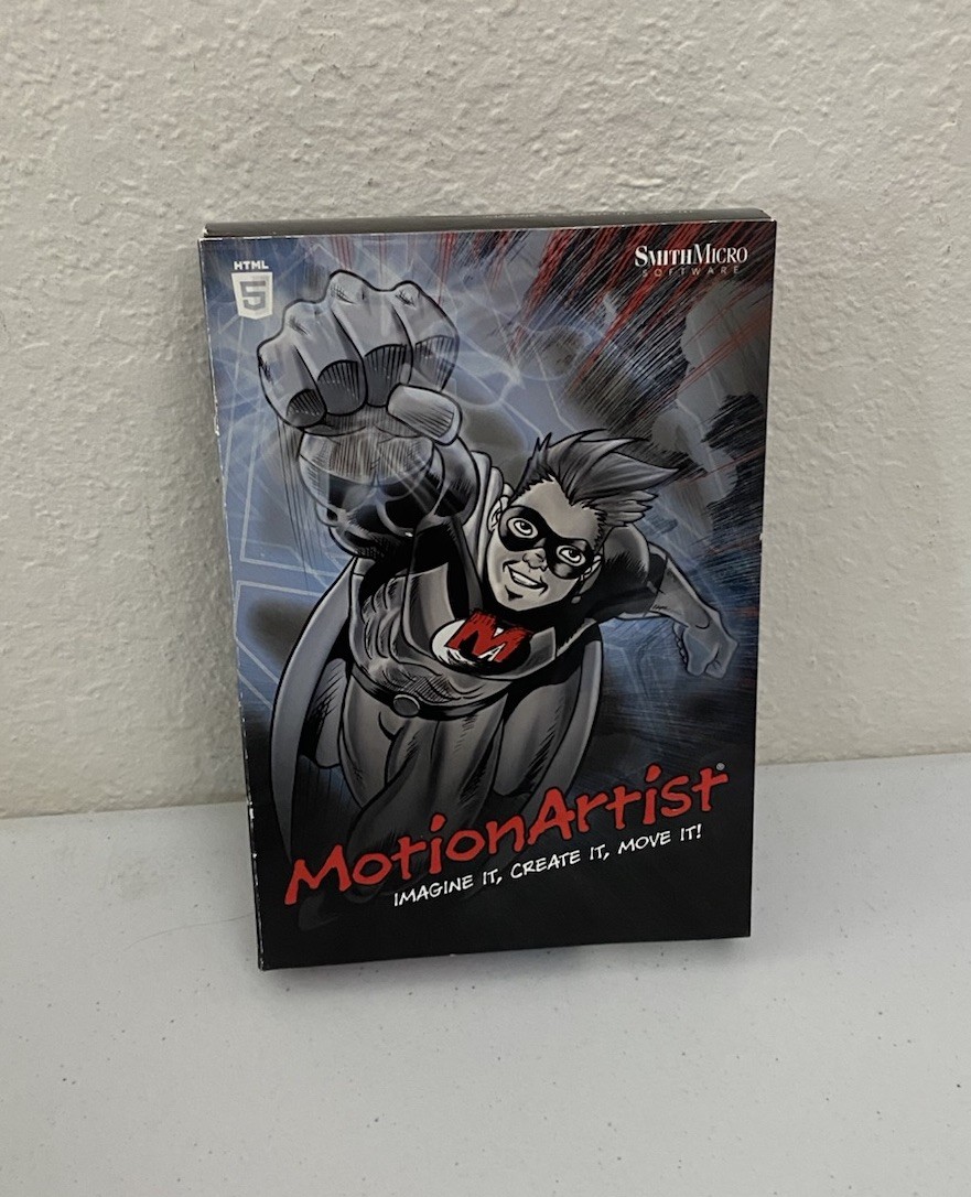 Smith Micro MotionArtist Motion Artist HTML 5 Full Version New Sealed Software