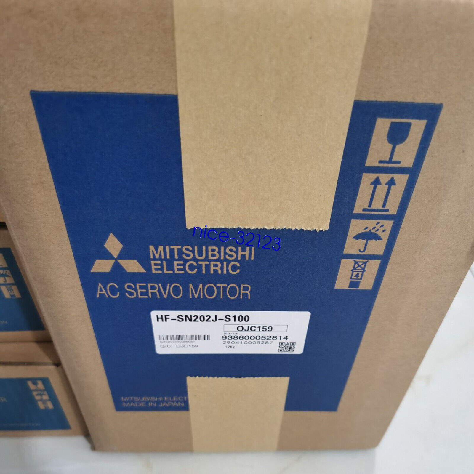 1PC Mitsubishi Servo Motor HF-SN202J-S100 New In Box Expedited Shipping