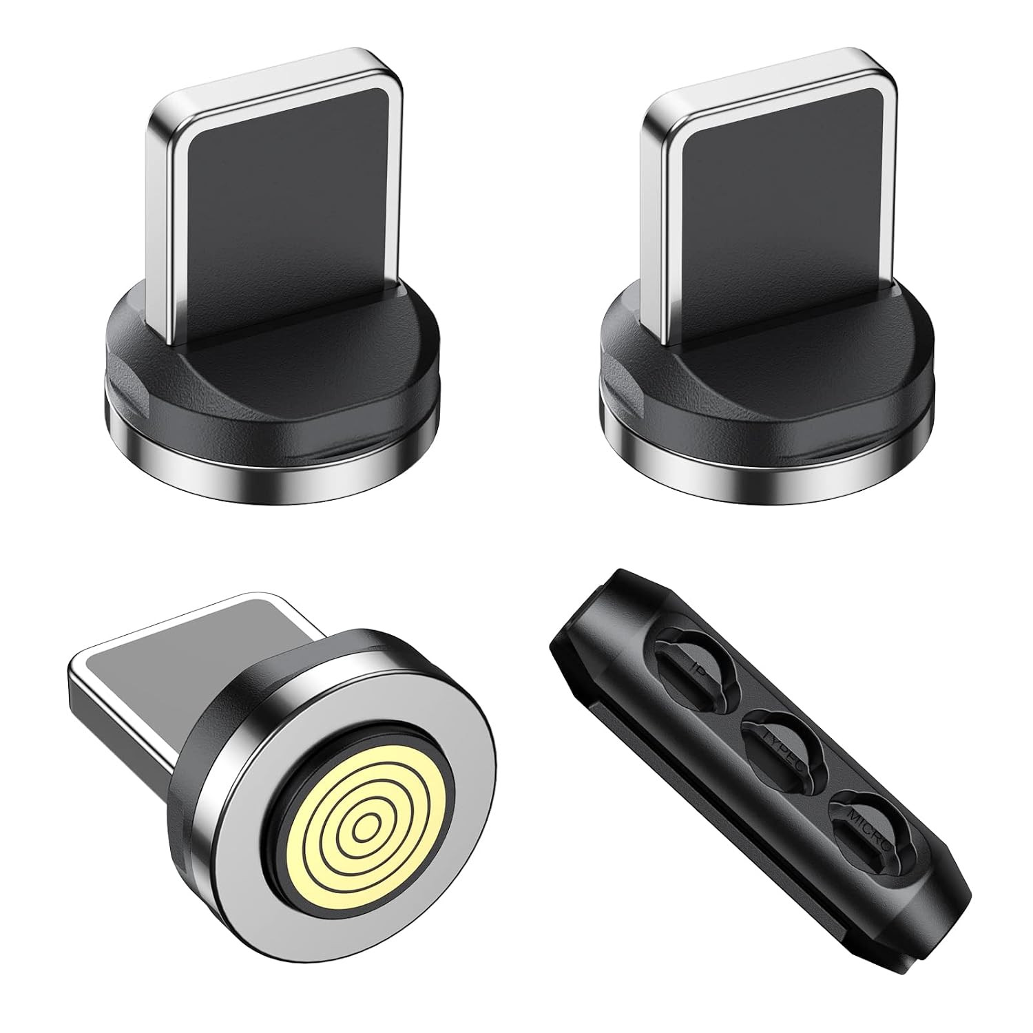 9Pin Iproduct Magnetic Tips/Quick Charge Magnetic Adapter [3Pcs]