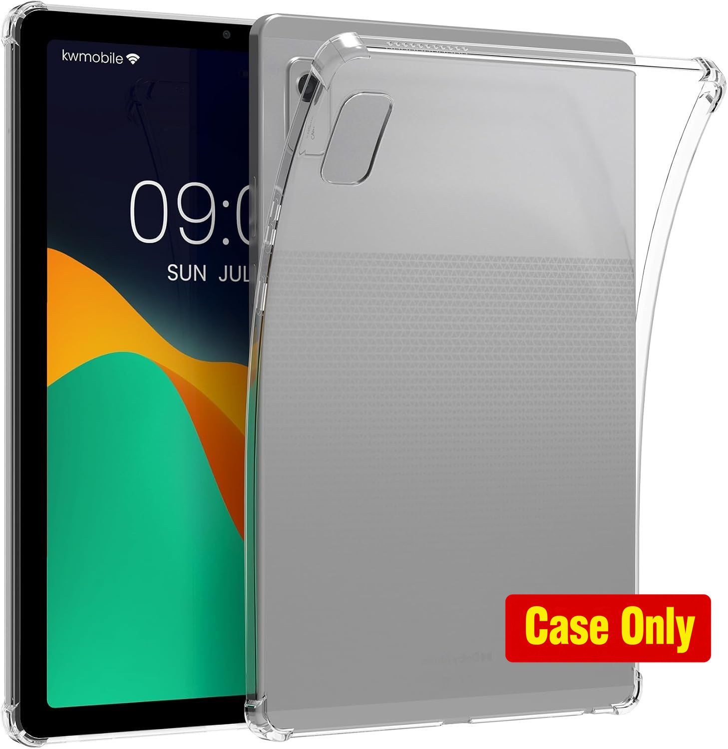 Case for Lenovo Smart Tab M9 - Soft TPU Back Protector Cover, Transparent