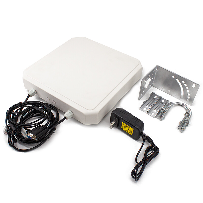 UHF R784 12m Long Range IP67 9dbi USB RS232/RS485/Wiegand RFID Integrerad Reader