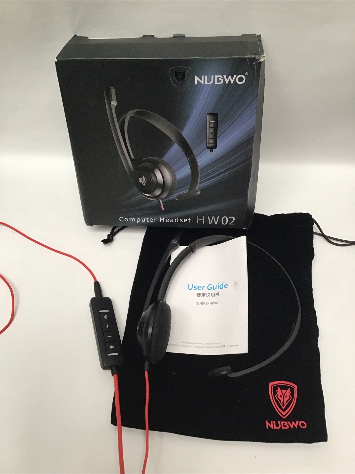 Nubwo Computer/telephone Wired Headset HW02