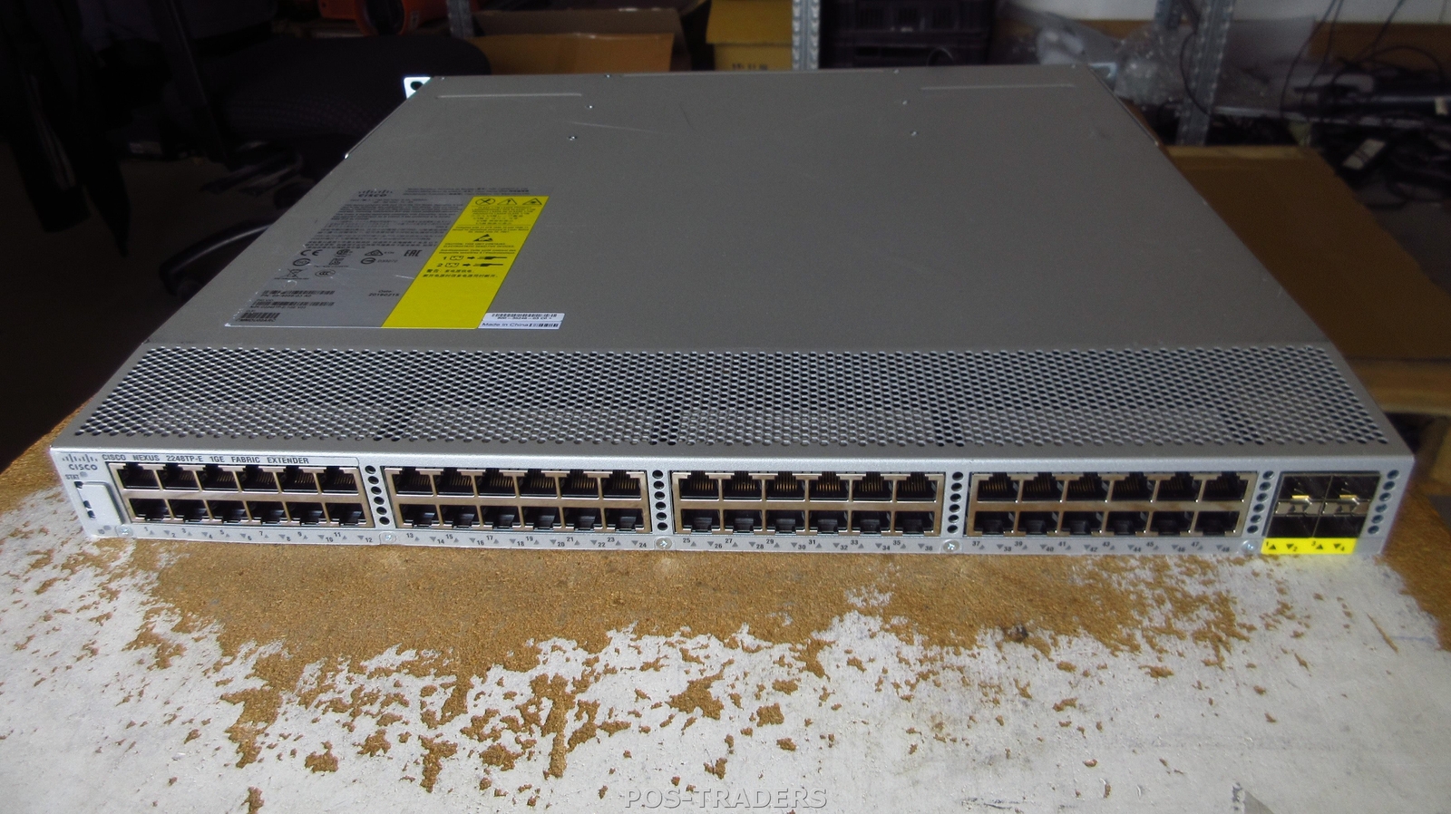 Cisco N2K-C2248TP-E-1GE V03 32-Port Gigabt RJ-45 Fabric Extender 2x 400W PS+RM