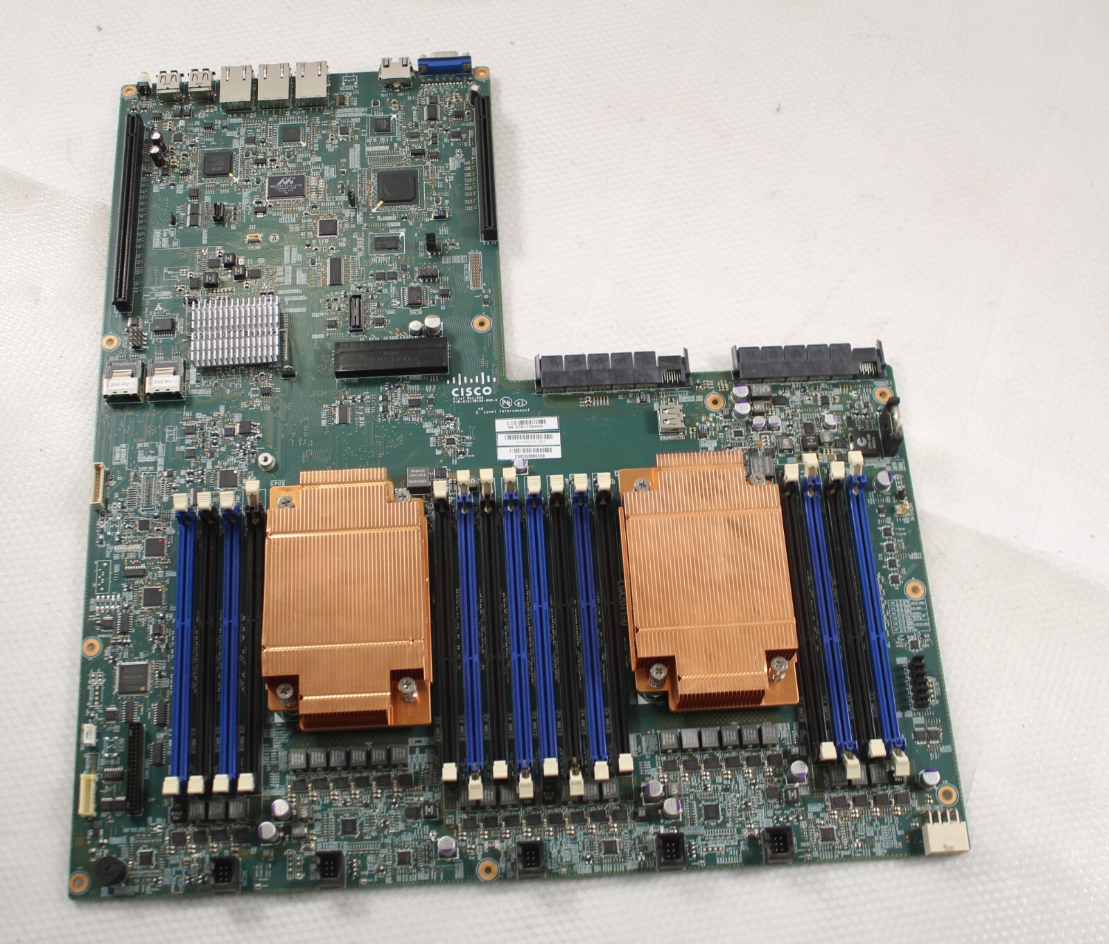 Cisco UCS C220 M3 DDR3 Dual LGA2011 Server Motherboard 74-10442-01 w/2* E5-2609