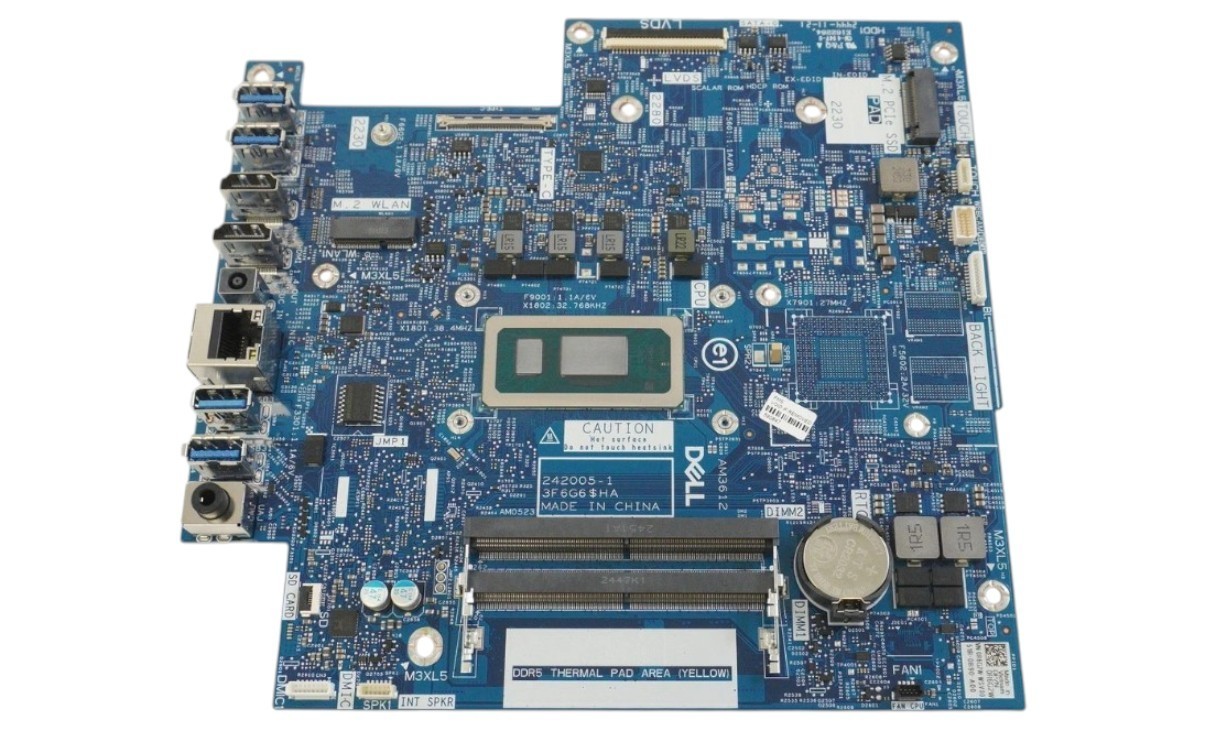 COMPATIBLE WITH 0R6G2W DELL INTEL CORE 3 100U MOTHERBOARD