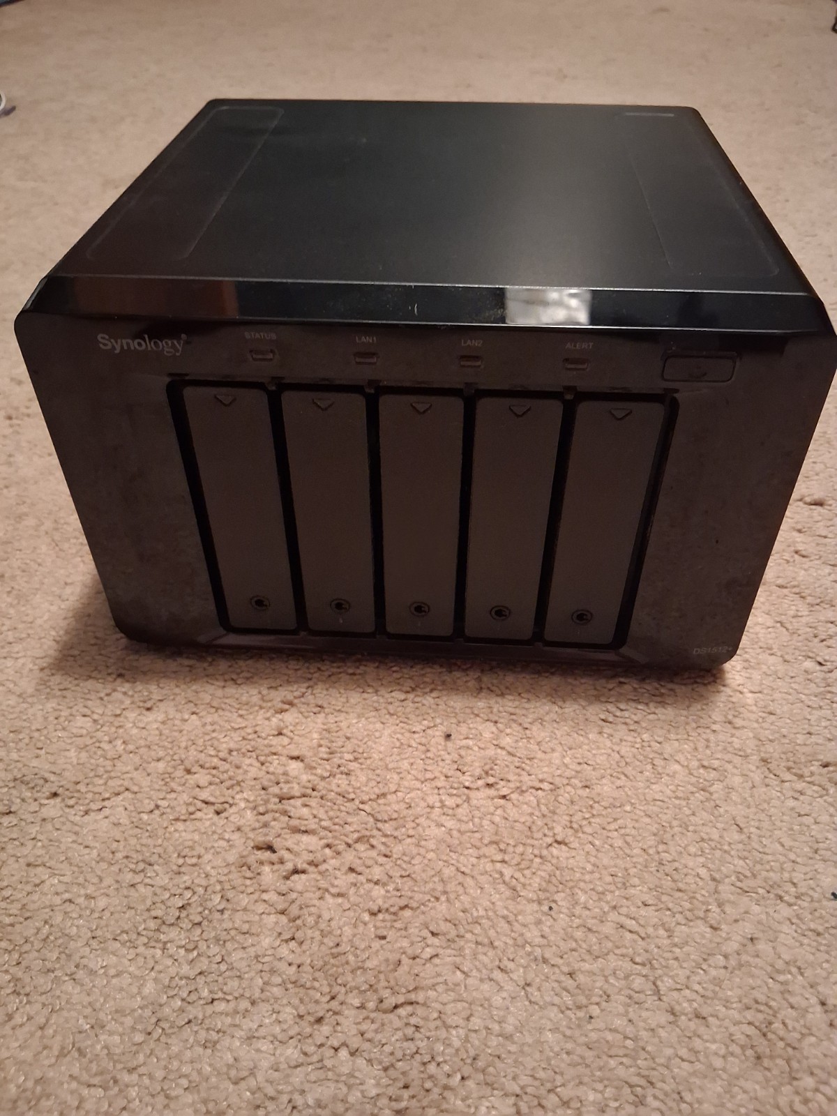 Synology DiskStation DS1512+ 5-Bay NAS Server - Diskless (No HDDs)