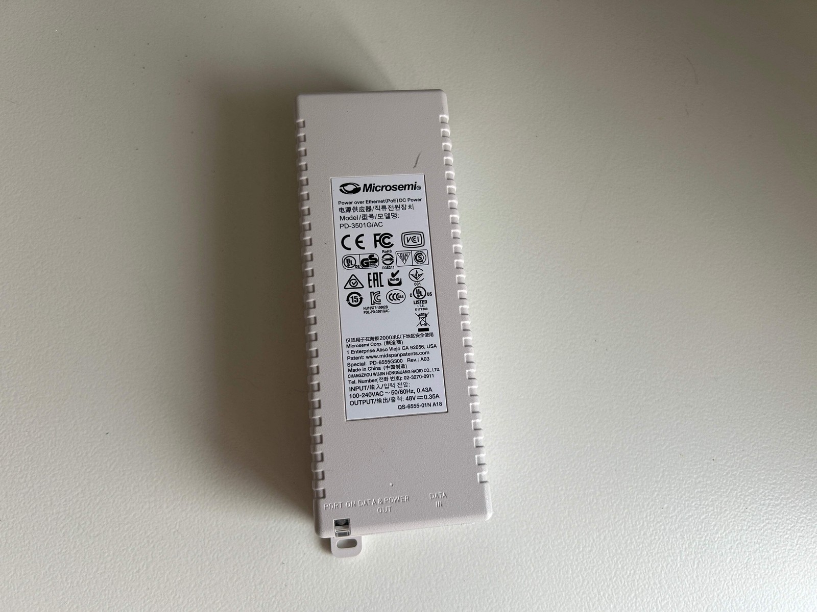 Microsemi PD-3501G/AC