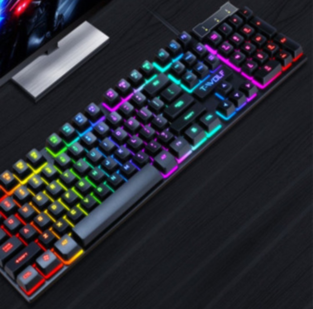 Light Up Gaming Keyboard Wired Keyboard Computer Keyboard Light Up Keyboard 