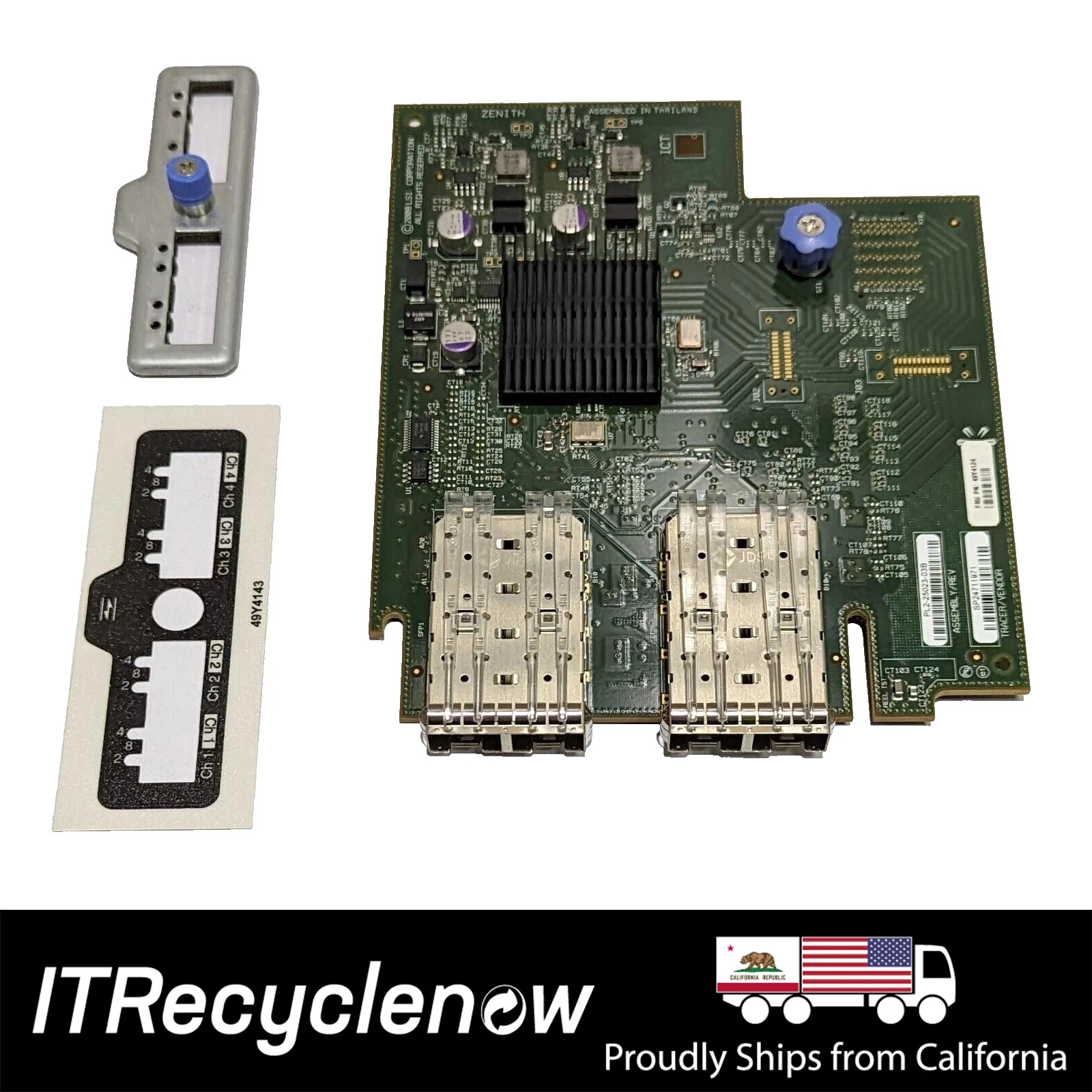 IBM 4 Ports 8GB Fibre Host Interface Card for System Storage DS5100 & DS5300