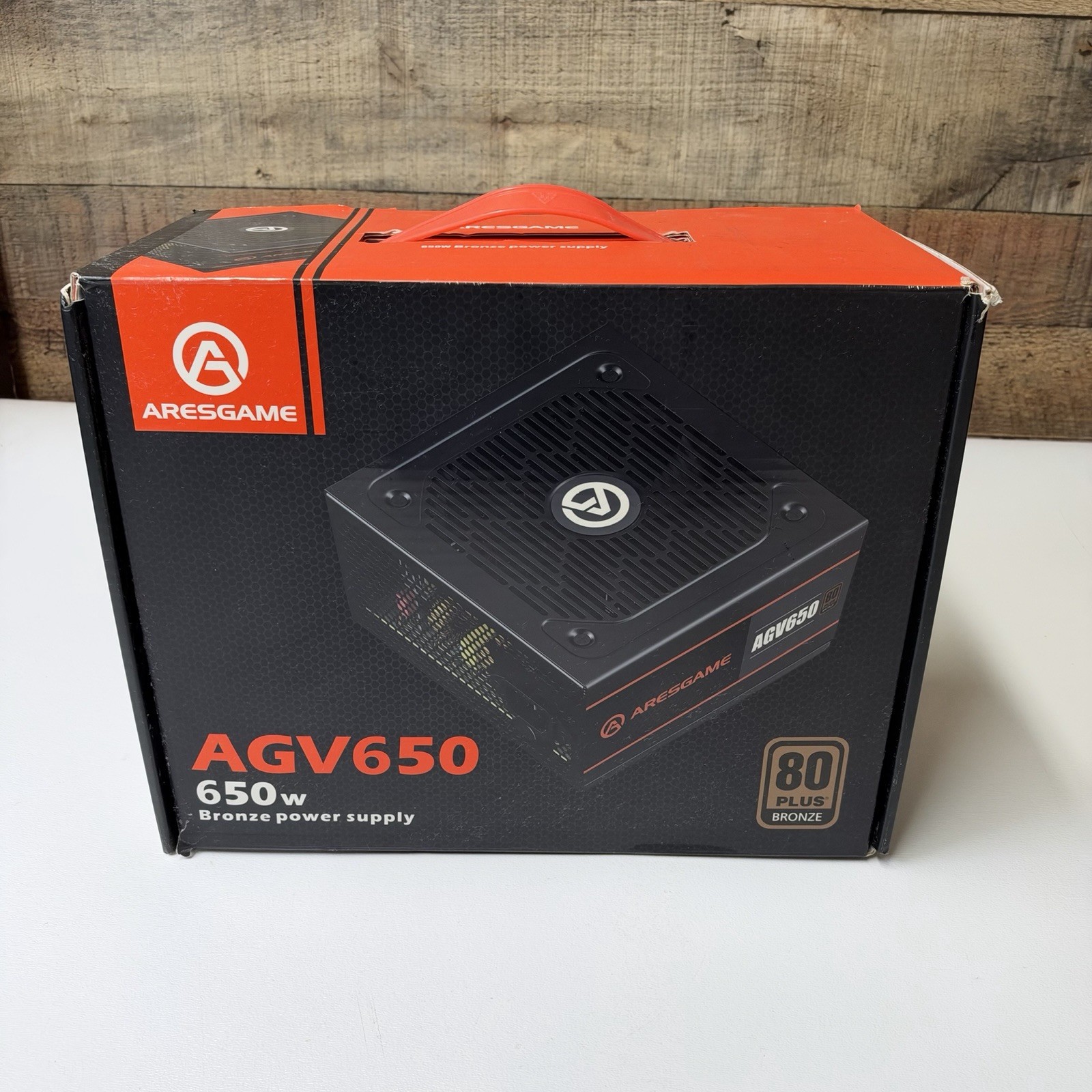 ARESGAME AGV650 80 Plus Bronze Modular Power Supply