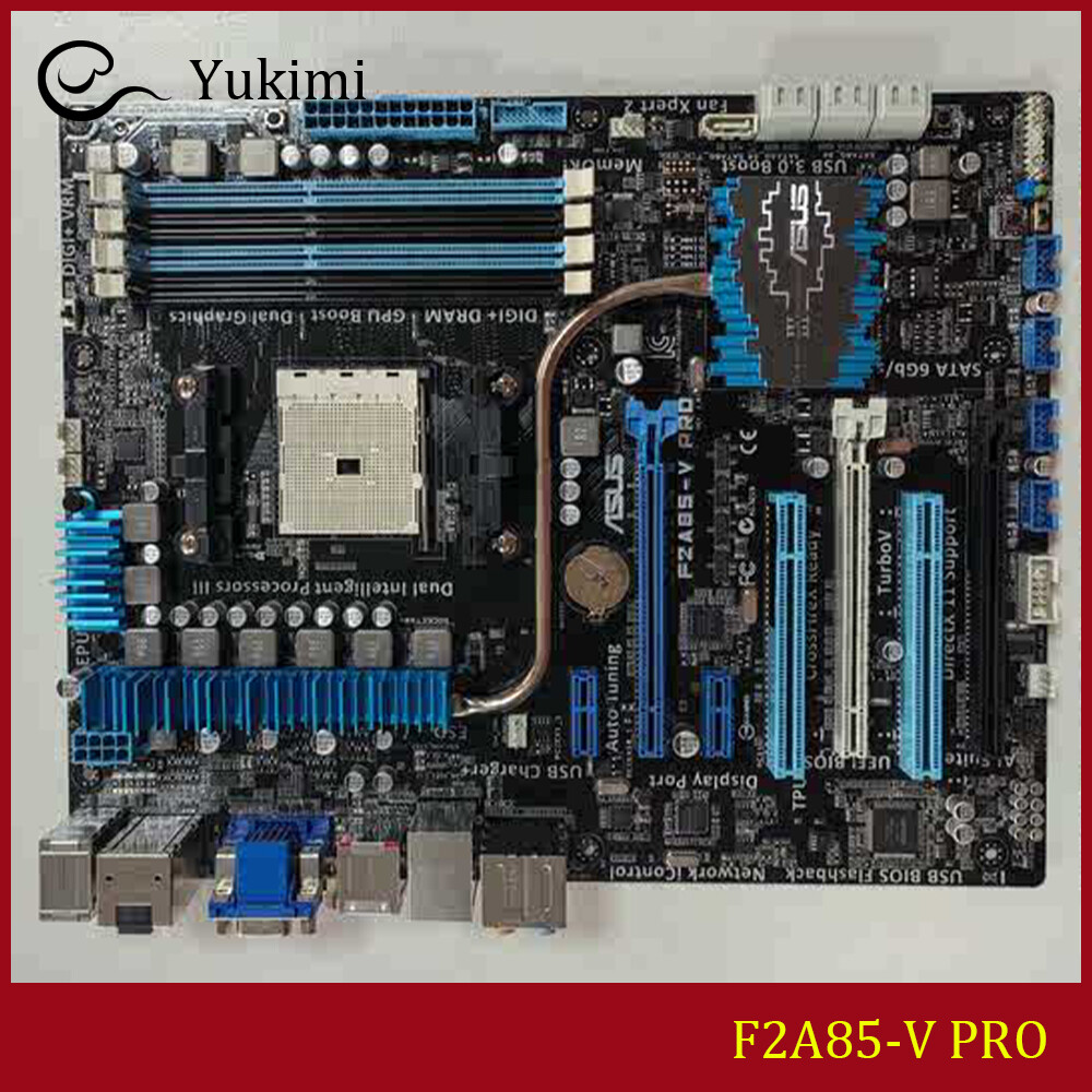 FOR ASUS F2A85-V PRO DDR3 AMD FM2 64GB HDMI VGA DVI Display Port Motherboard