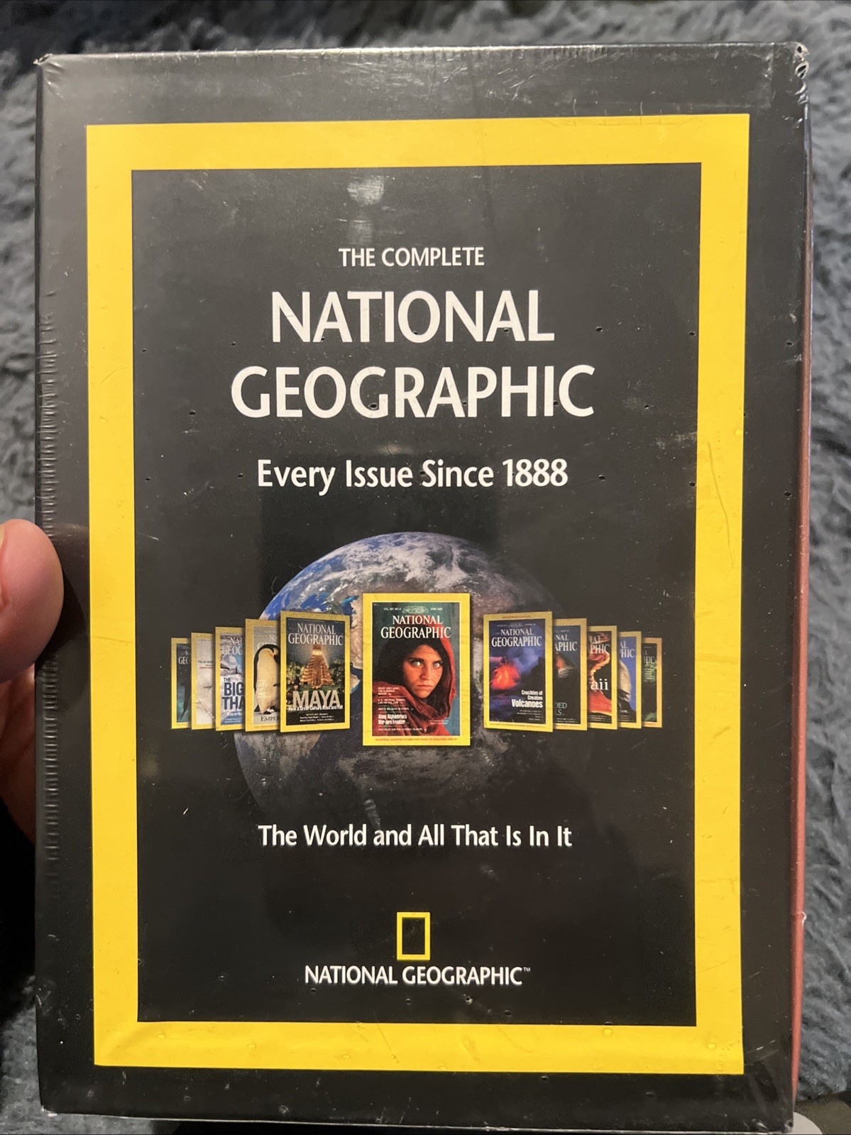 THE COMPLETE NATIONAL GEOGRAPHIC 6 DVD ROM SET NEW SEALED A-1035