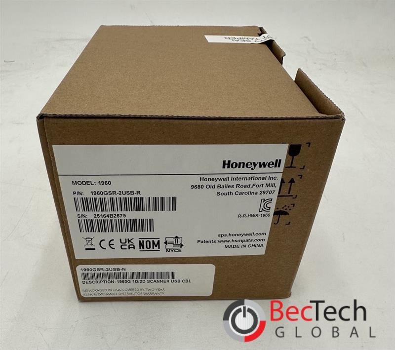 HONEYWELL 1960G 1D/2D SCANNER USB CBL