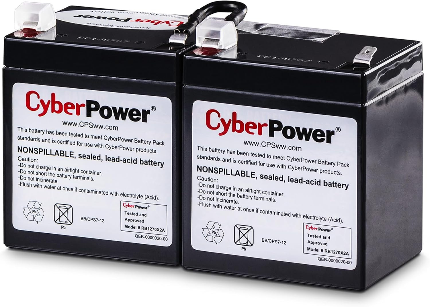 Cyberpower RB1270X2A UPS Replacement Battery Cartridge