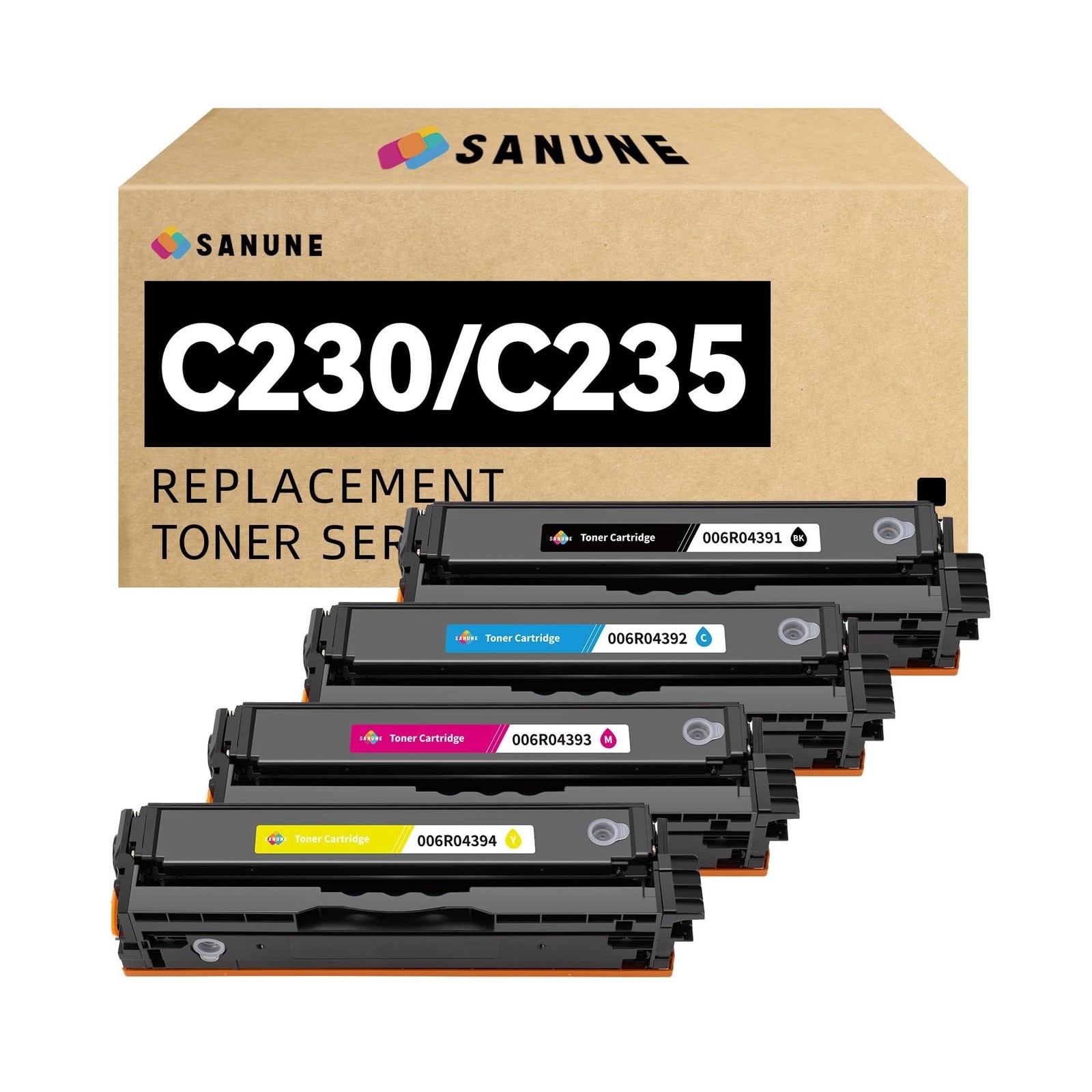 C230 C235 High Yield Toner Cartridge with Chip Replacement for Xerox 006R0439...