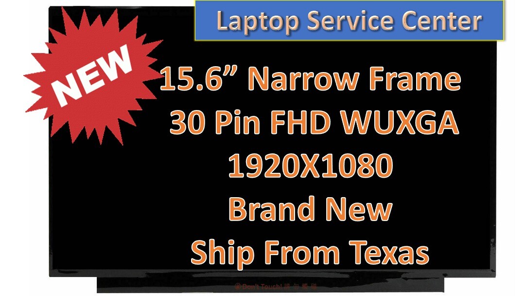 Lenovo P/N 5D10M42864 LED LCD Replacement Screen 15.6" WUXGA FHD Laptop Display