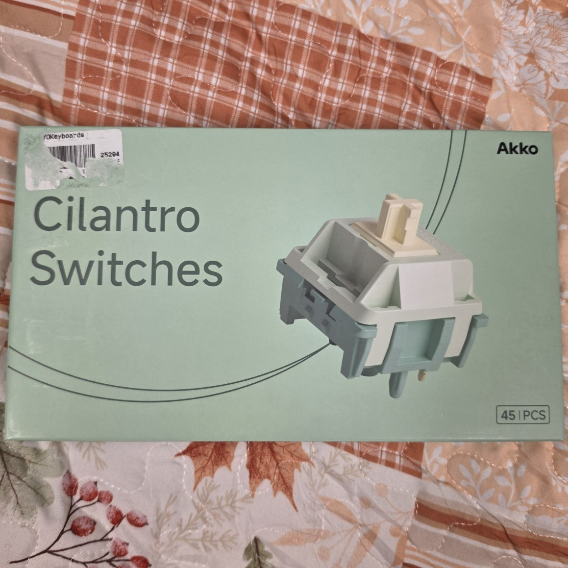Akko Cilantro Switches Mechanical Keyboard Switches Green 45 PCS