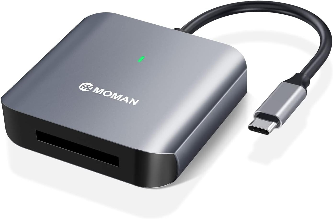 MOMAN C1B CFexpress Type B USB-C Card Reader with 700MB/s Transfer Speeds
