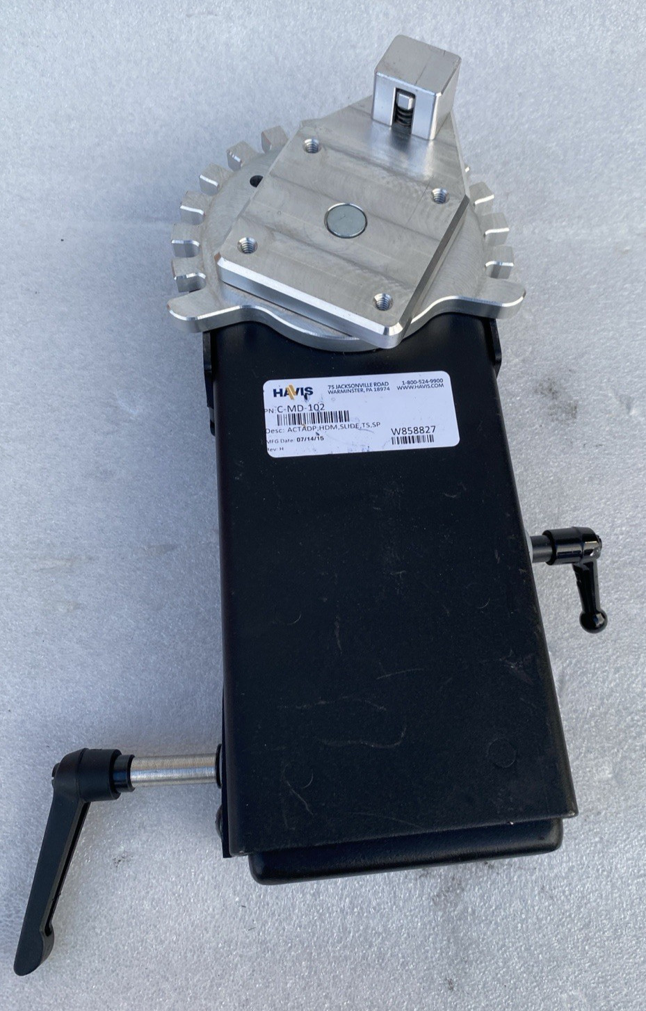 Havis C-MD-102 slide out locking Swing Arm With Motion Device Adapter