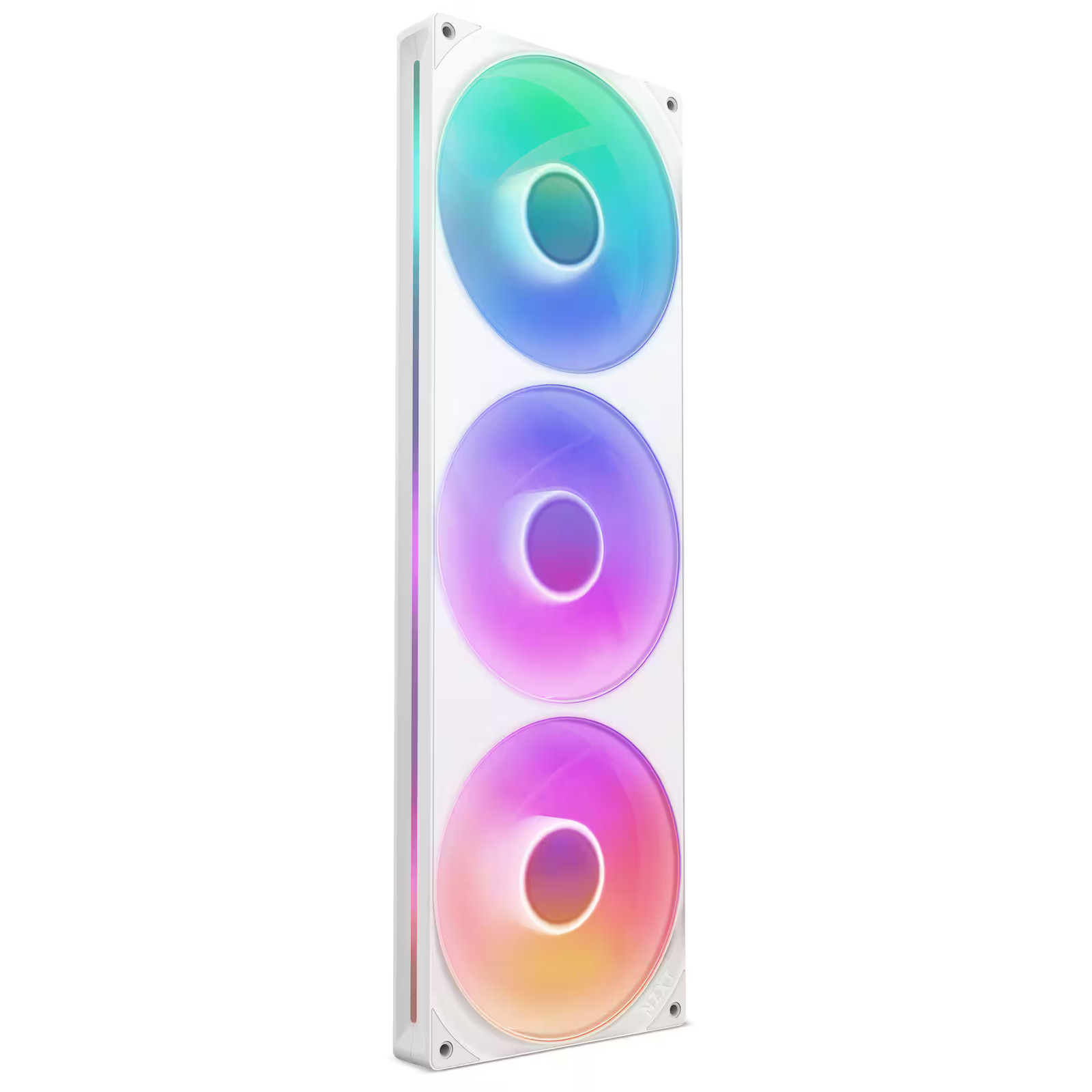 NZXT - F420 RGB Core - 420mm Single-Frame Case Fan Unit with 3 x 140mm RGB Fa...