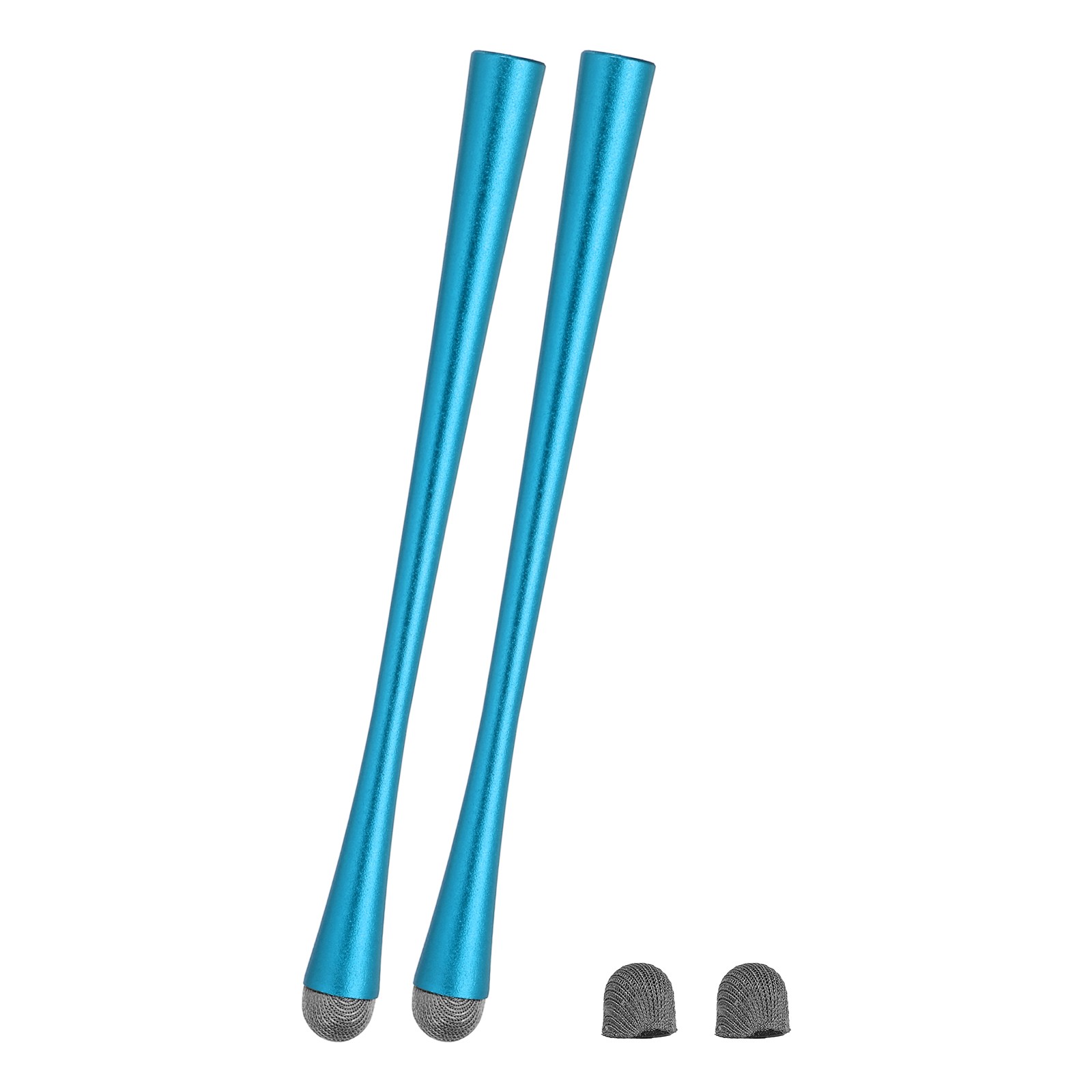 2Pcs Slim Waist Stylus Pen for Touch Screen Universal Capacitive Stylus Blue]