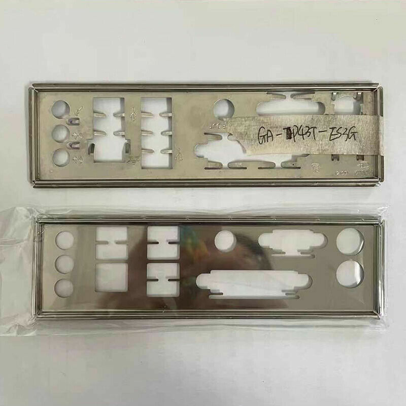 BACKPLANE IO I/O SHIELD FOR GIGABYTE GA-P43-ES3G/ GA-P43T-ES3G Back Plate