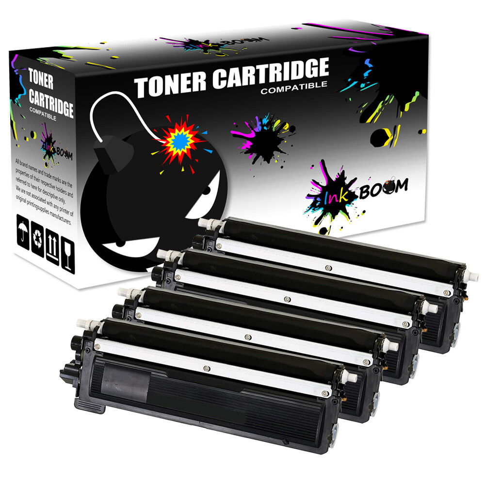 4BK Toner Cartridge fits Brother TN210 HL-3045CN 3070CW MFC-9325CW MFC-9120CN